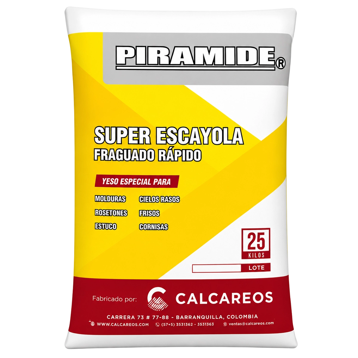 Super Escayola en Bolsa de 25 Kilos